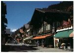 Adelboden main street. Photo courtesy of Photo Klopfenstein, Adelboden.