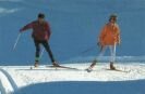 Cross country skiing. Photo courtesy of Photo Klopfenstein, Adelboden.